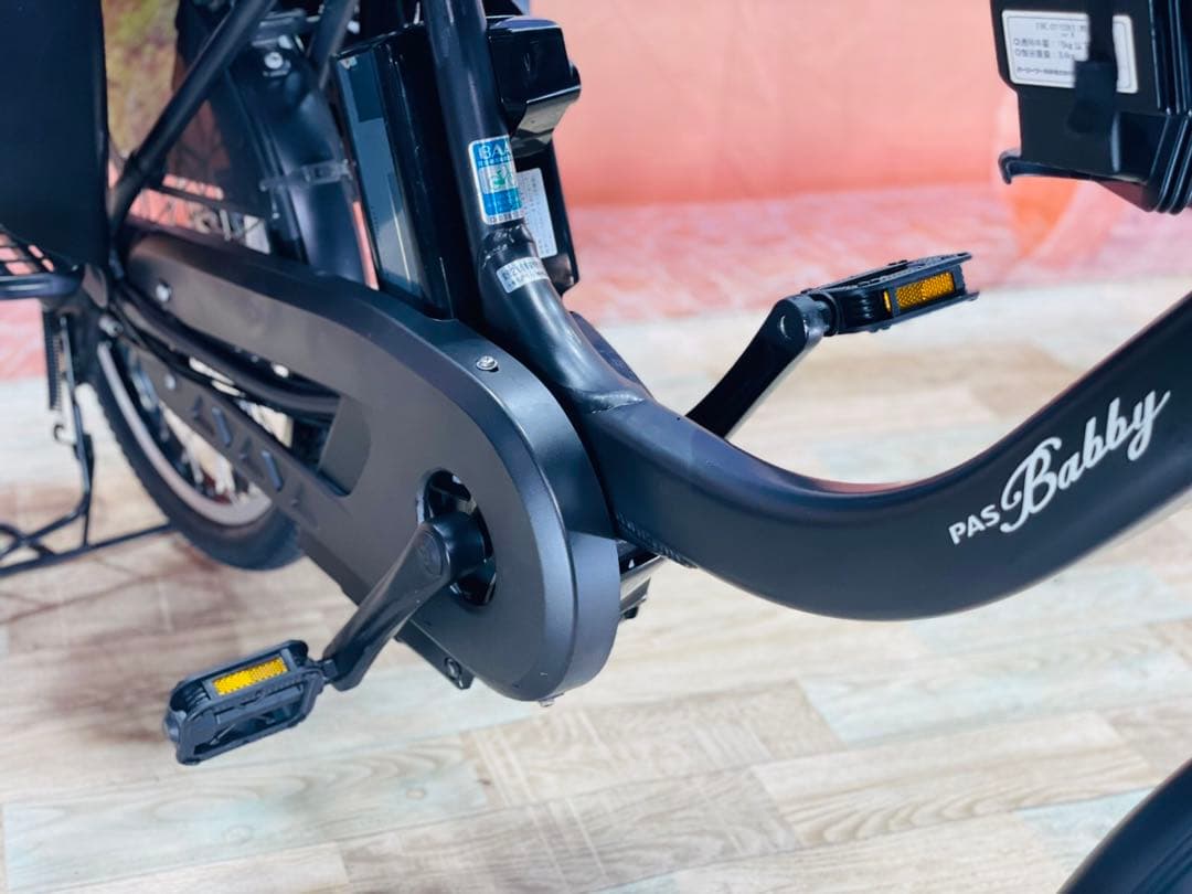 ハイクラス2019年モデル！パスバビー⭐️ヤマハ子供乗せ電動自転車Y2651