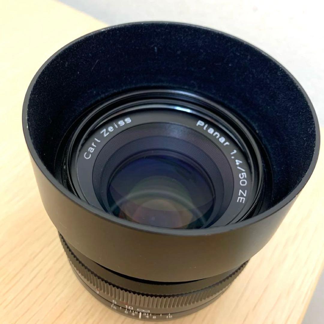 Carl Zeiss Planar T* 50mm F1.4 ZE　キヤノンEF