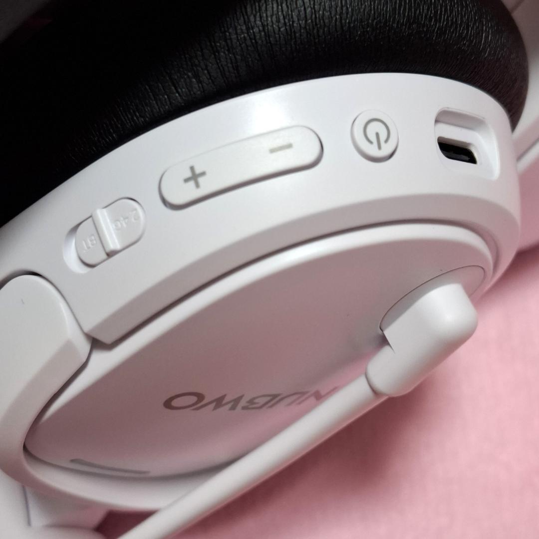 NUBWO ゲーミングヘッドセット 2.4GHz PC Switch PS5対応