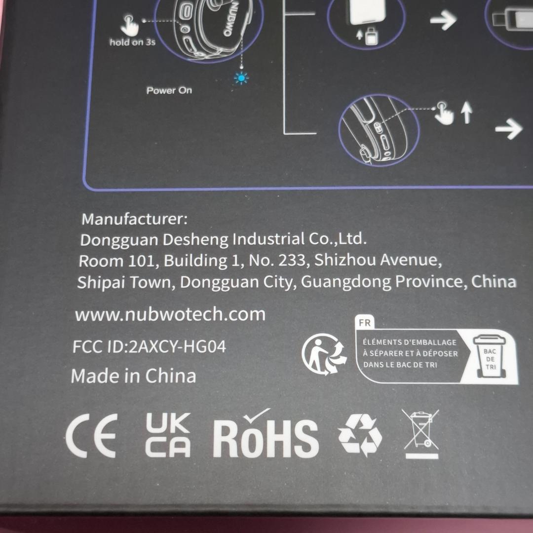 NUBWO ゲーミングヘッドセット 2.4GHz PC Switch PS5対応