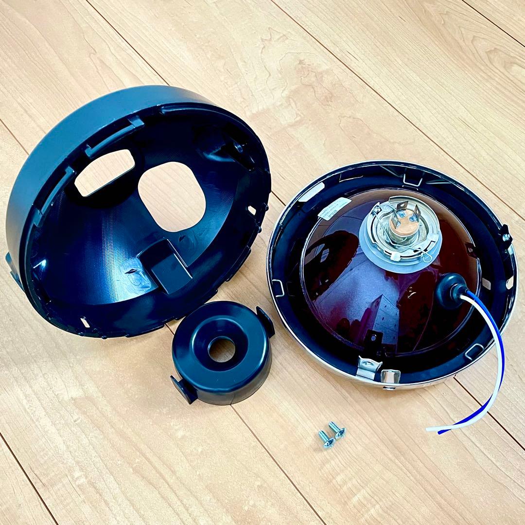 極美品 シビエ 凹み ヘッドライト 当時物 CIBIE