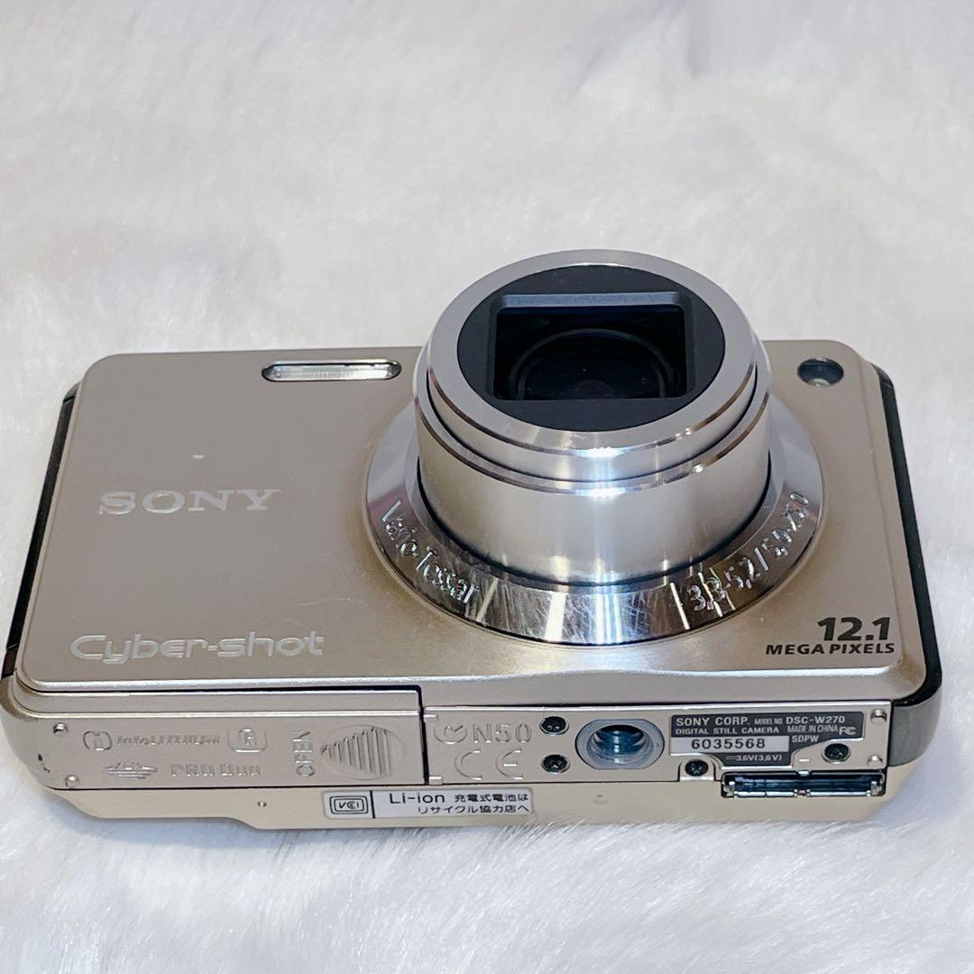 【✨極美品✨】SONY DSC-W270【✨新品バッテリー付き✨】