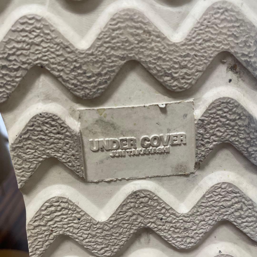 ユ*ン様 UNDERCOVER 97AW leaf期 ペイント ブーツ 【アンダ