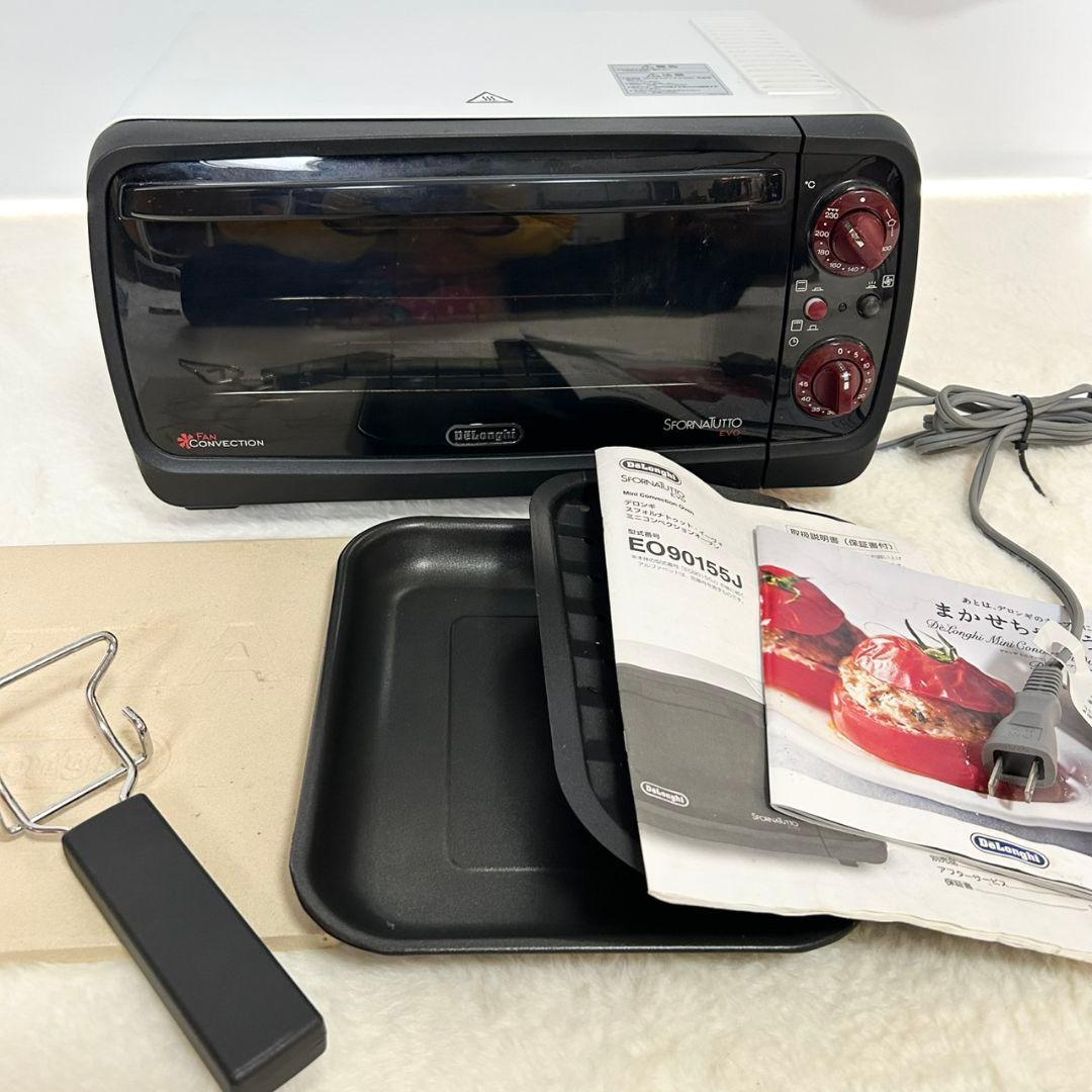 De'Longhi デロンギ　EO90155J-W　トースター　オーブン