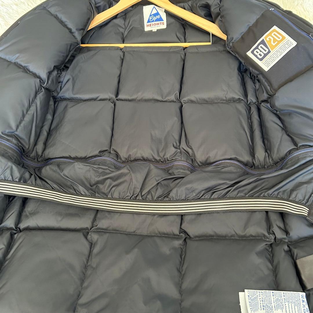 ケープハイツ　ブライトウッド　ファー　ダウンジャケット　コート　混紡生地