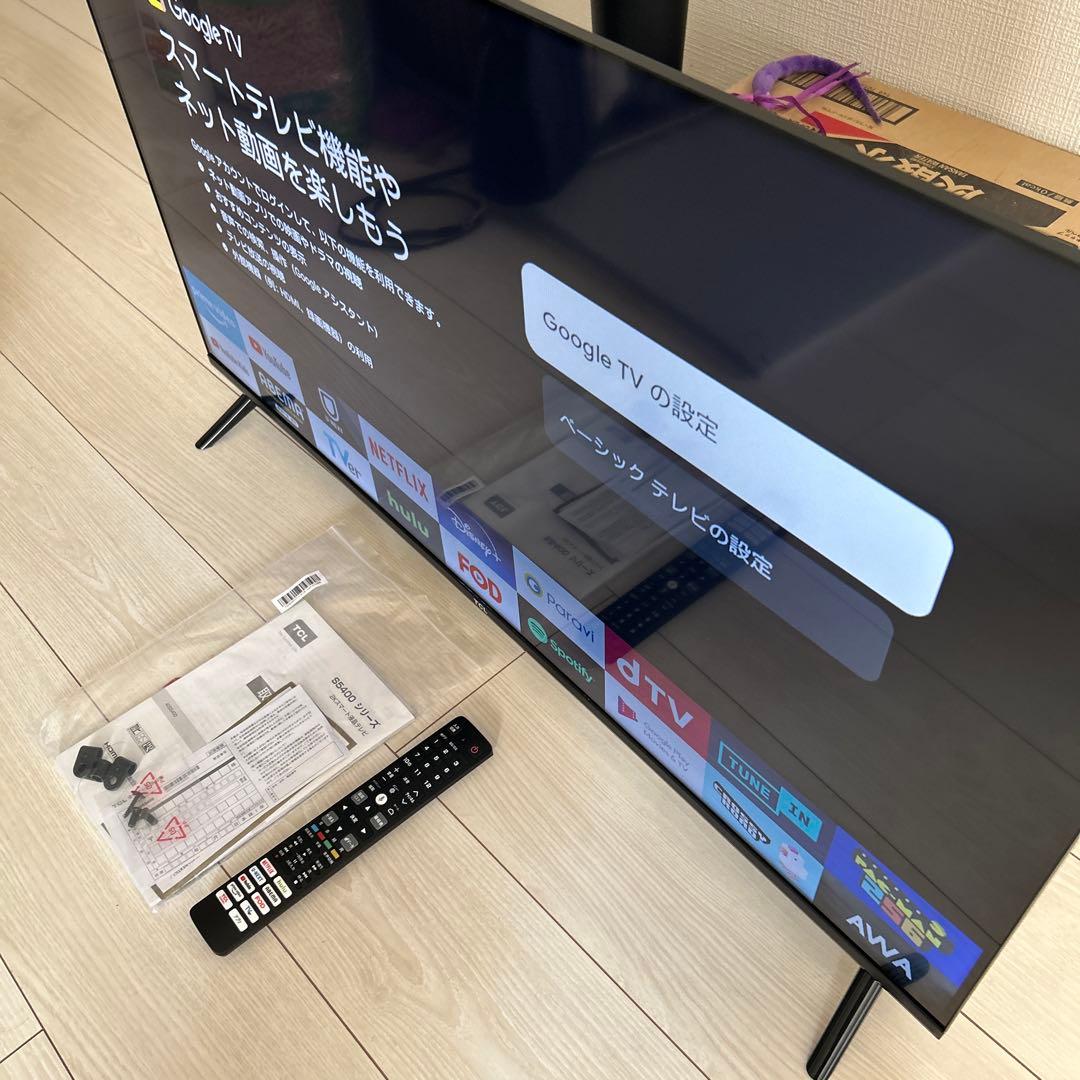 【美品】TCL 40V型フルハイビジョン液晶テレビ (40型/40インチ)