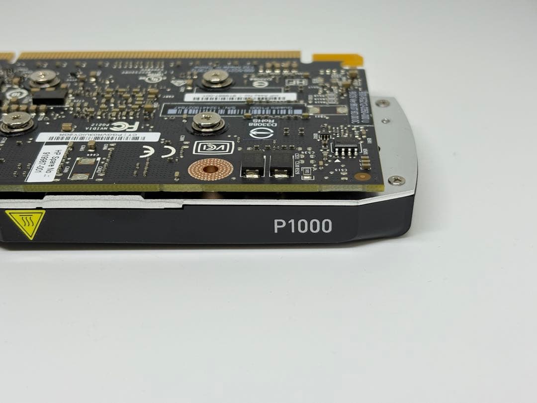 NVIDIA QUADRO P1000★フルハイトブラケット