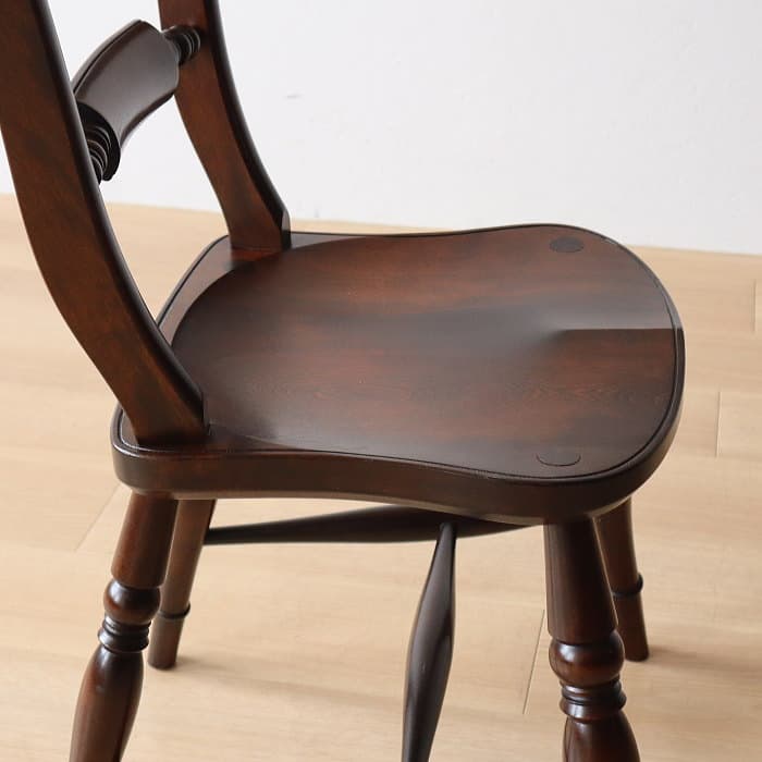 アンティーク 松本民芸家具 B型ワイコムチェア ミズメザクラ材 古家具 無垢材