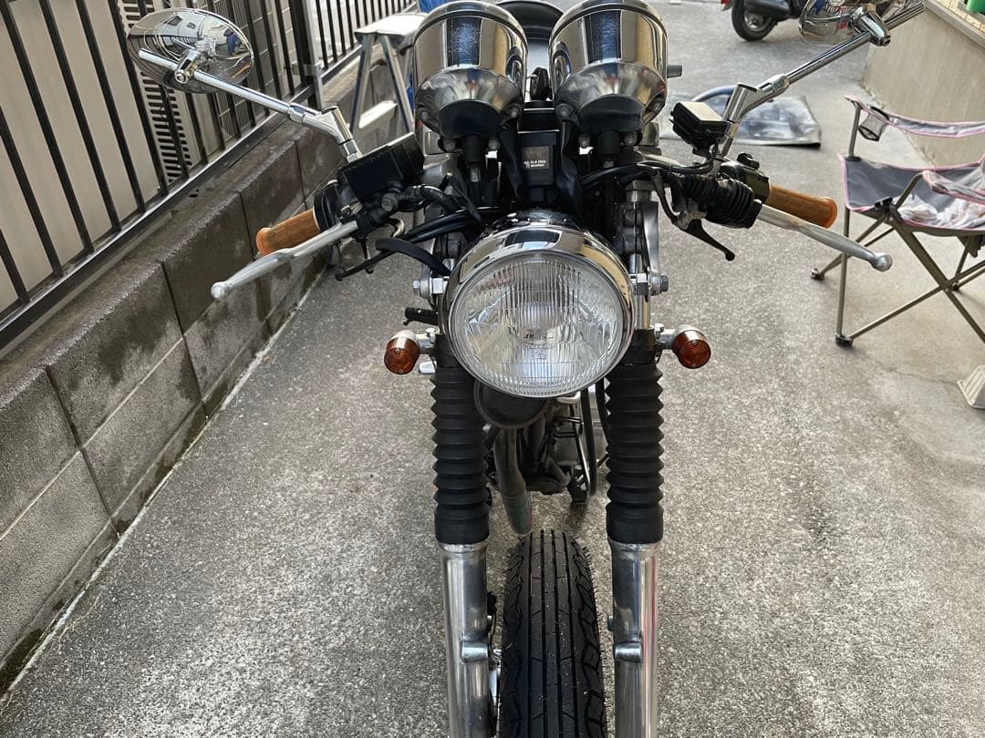 ヘッドライト(SR400砲丸型)