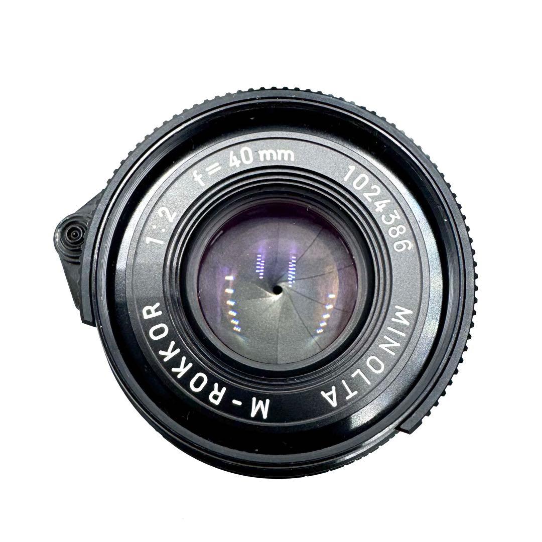 MINOLTA ミノルタM-ROKKOR 40mm f2 ライカMマウントレンズ