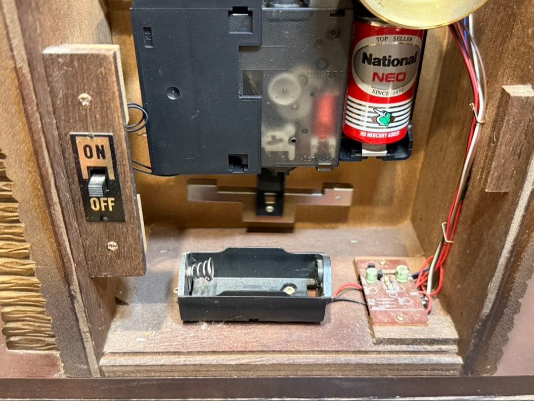 本日限定値下げ【送料込み】リズム時計工業　置き時計 からくり時計 花のワルツ