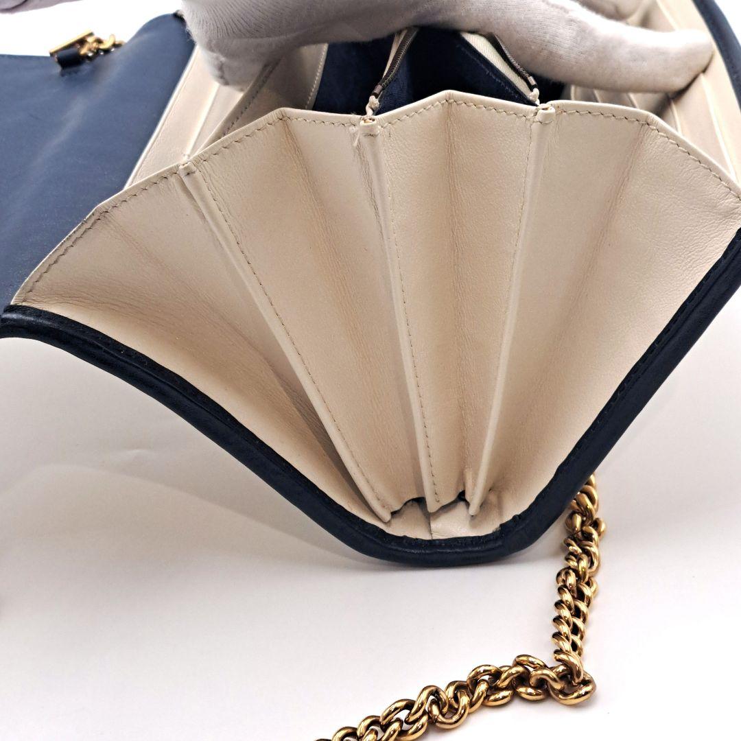 GUCCI　グッチ　GGマーモント チェーンウォレット