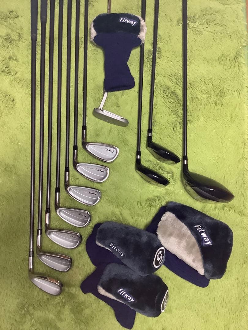 メンズ　ゴルフクラブセット　FITWAY 11本セット　キャディバッグ付