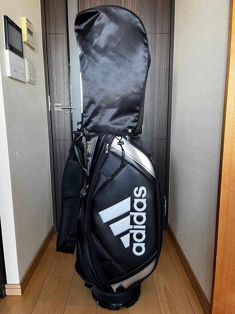 専用　美品adidas アディダス ゴルフ　カートキャディバッグ　XA227 黒