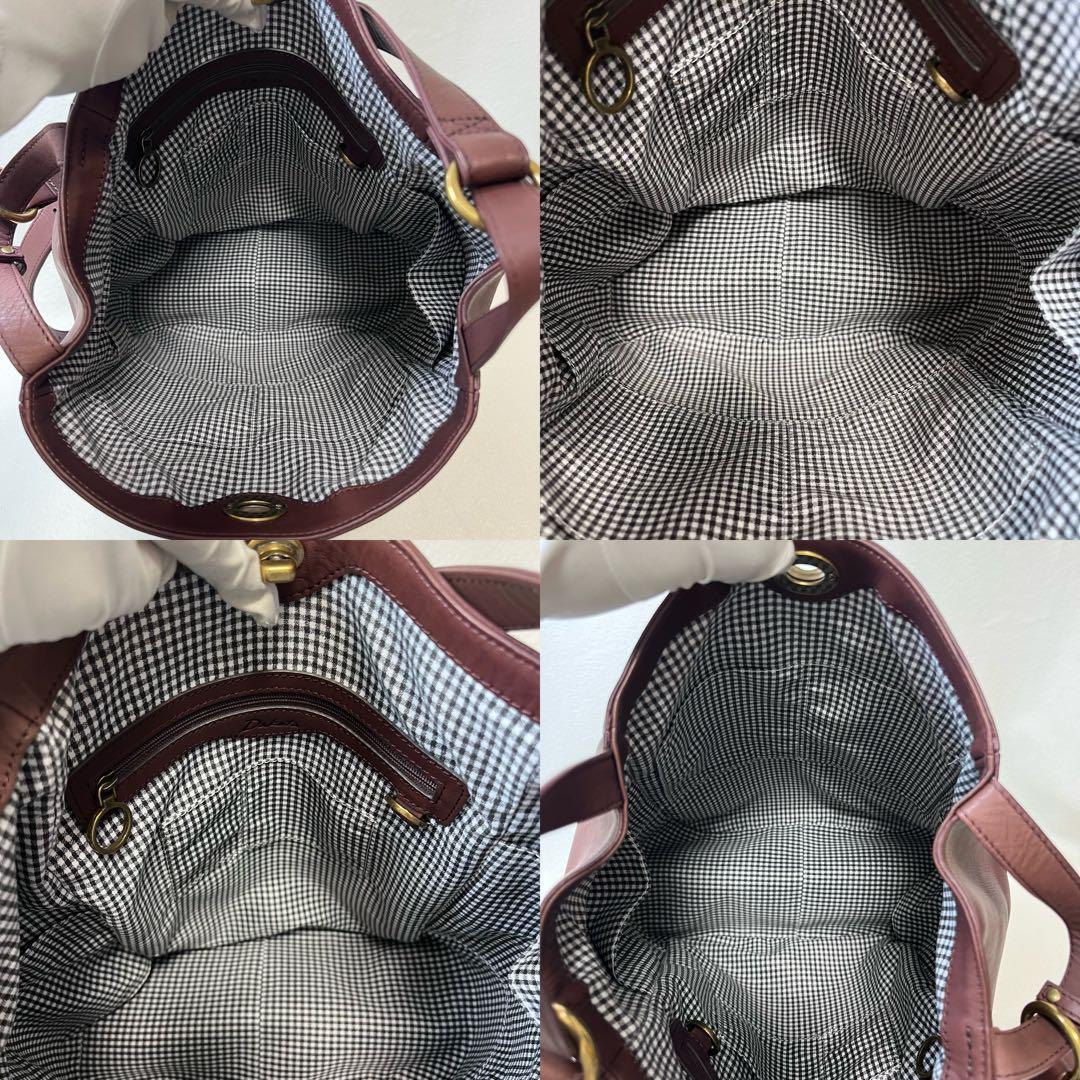 ☆極美品☆ 完売品 ゆべし ダコタ コラボ ガトー ショルダーバッグ チョコ