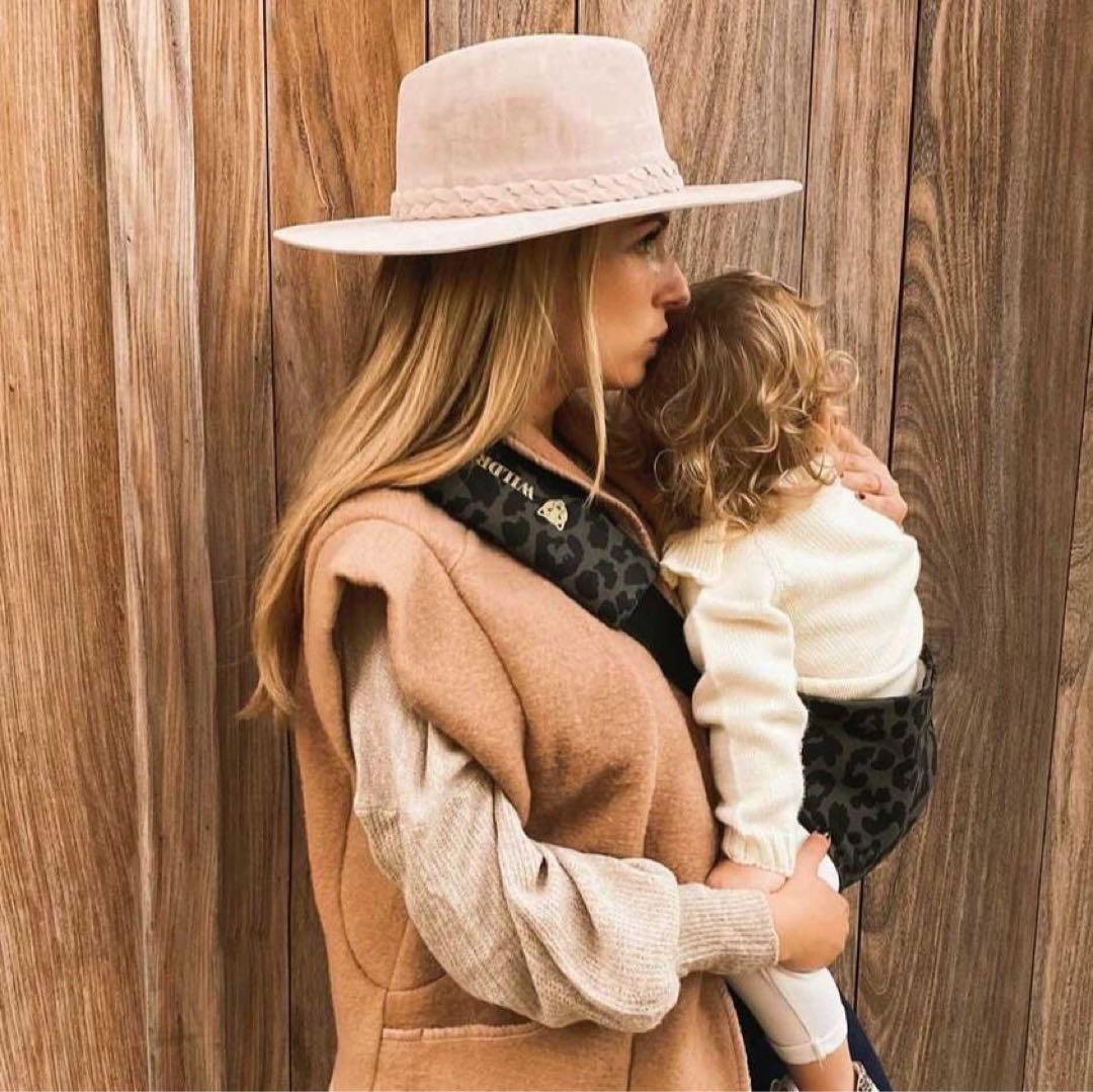 【未使用に近い】WILDRIDE アクティブキャリー グレー レオパード