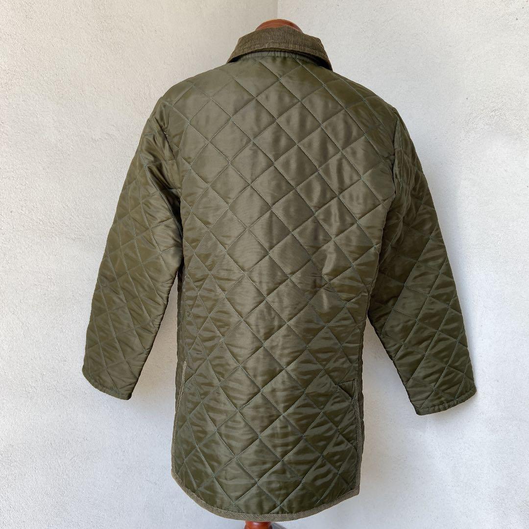 ペ*ー様 LAVENHAM DENHAM キルティングジャケット38 USED
