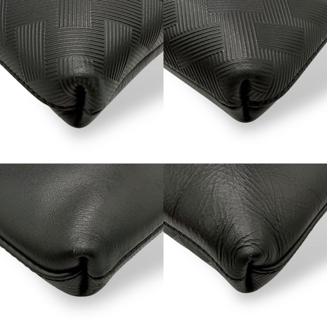 【良品】MONTBLANC モンブラン ラップトップケース レザー PC収納 黒