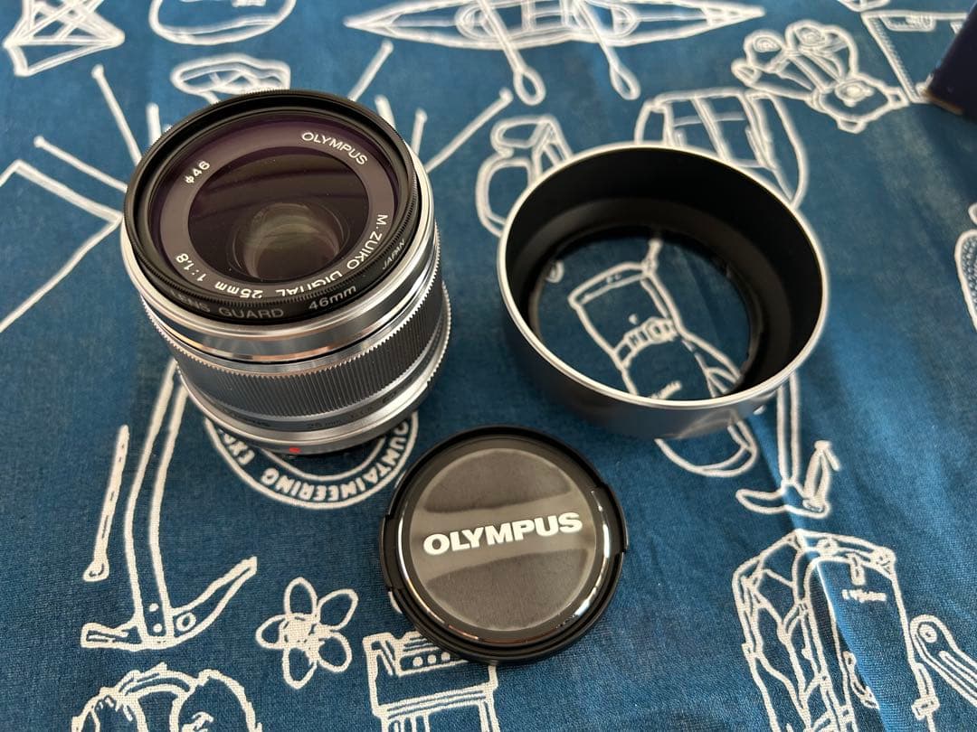 使用小　OLYMPUS M.ZUIKO DIGITAL 25mm f/1.8