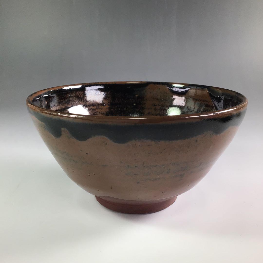 Ｒ６４５　茶碗　『高取焼』『未楽造』『即中斎　箱書』　抹茶碗　共箱　茶道具