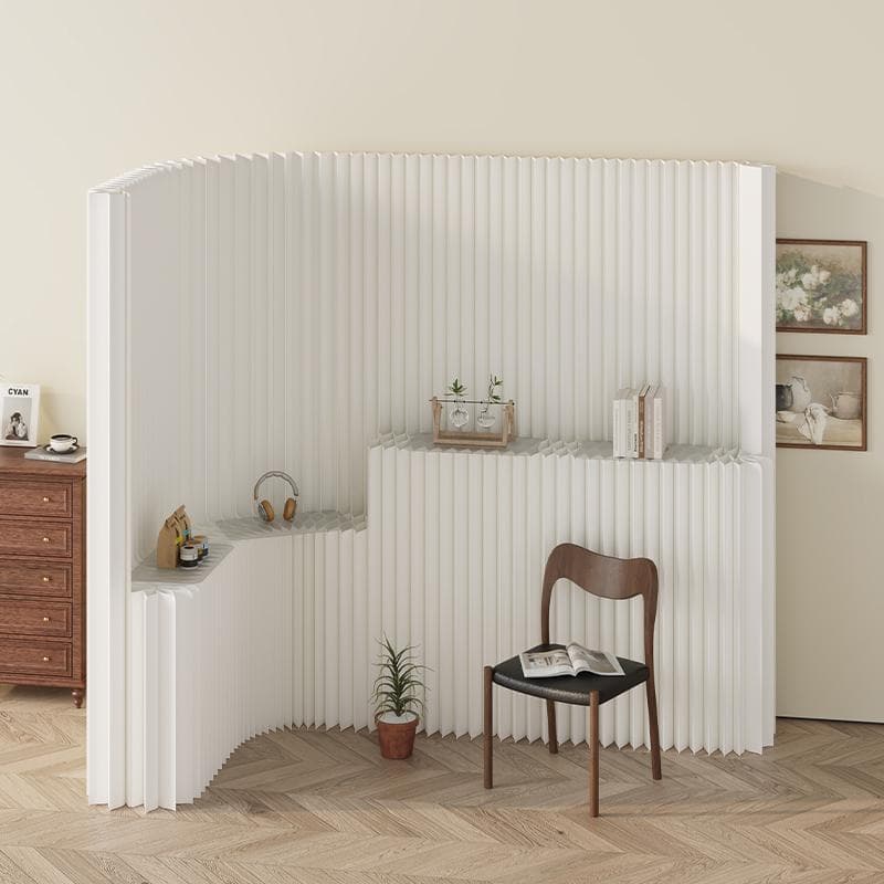 折りたたみパーテーション 間仕切り4段式高さ1.8ｍ長さ3ｍ持ち運び可能 目隠し