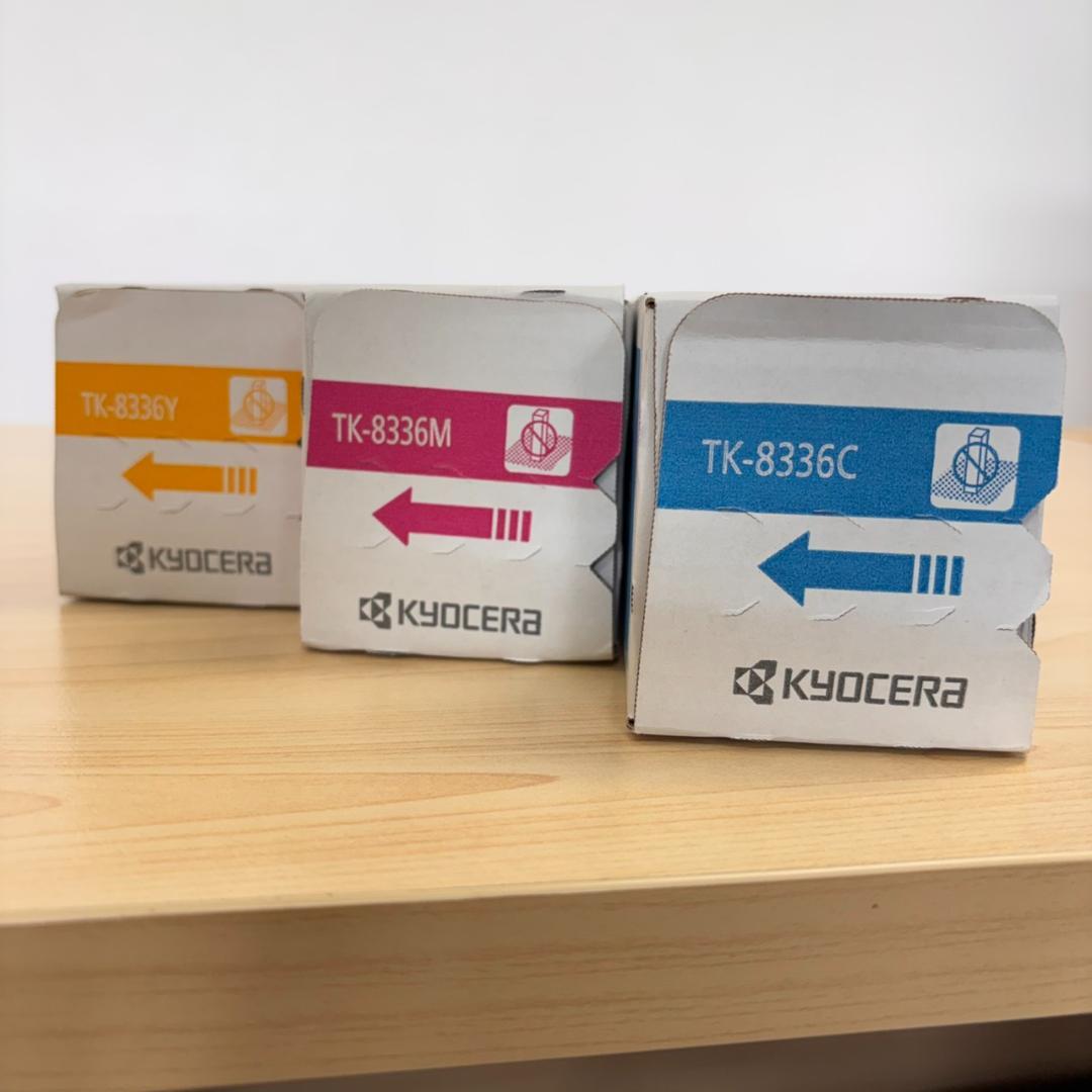 未使用品 KYOCERA トナーキット TK-8336Y/M/C 3色セット