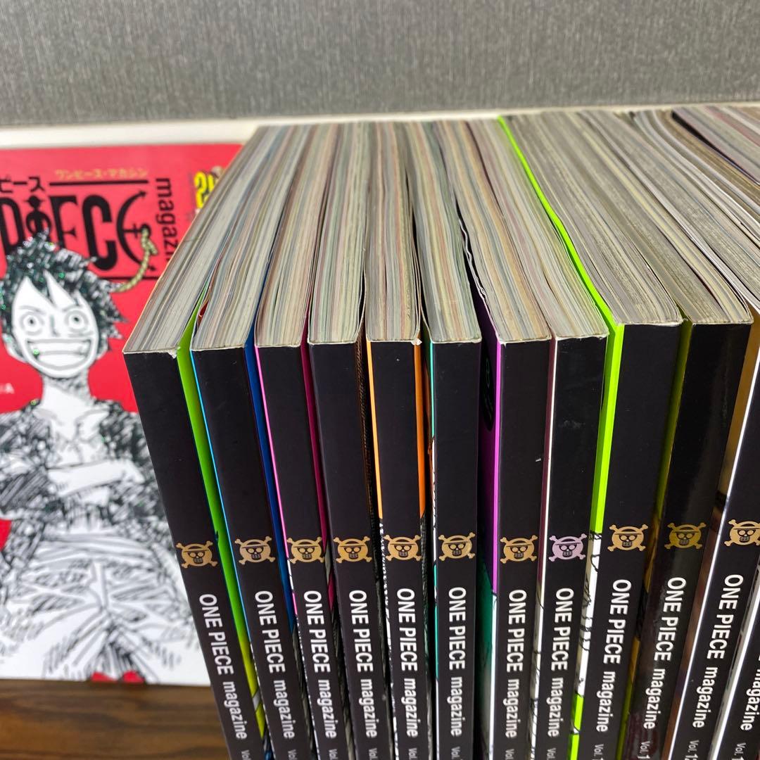 【付属品完備 】ONE PIECE magazine全巻セット 特集両翼＋ゆるい