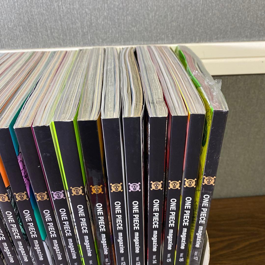 【付属品完備 】ONE PIECE magazine全巻セット 特集両翼＋ゆるい