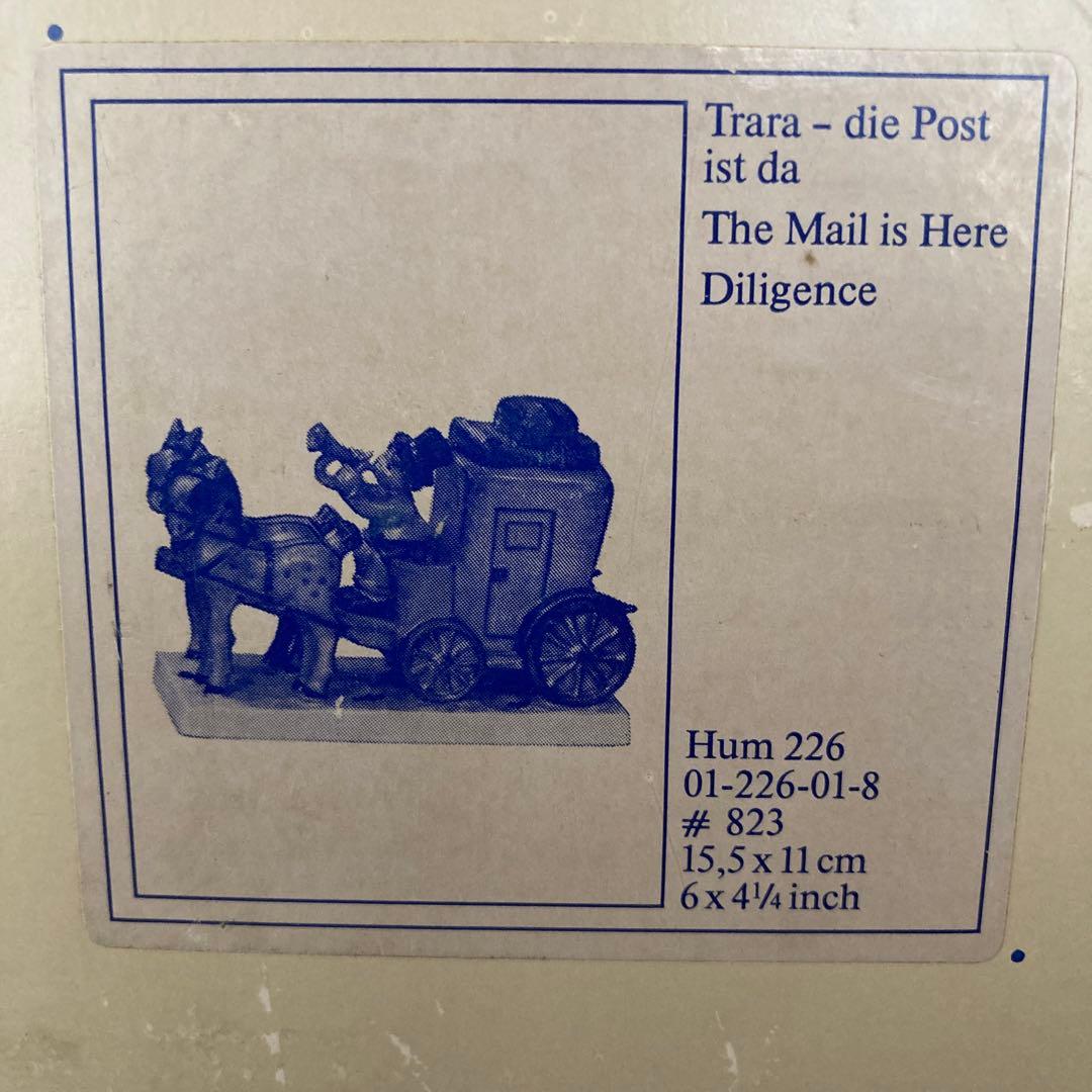 フンメル人形 The Mail is Here 郵便配達 馬車