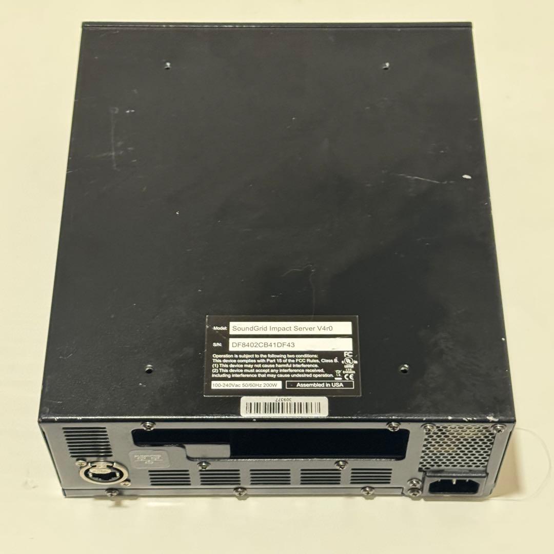 その他 WAVES/SOUNDGRID IMPACT SERVER V4r0