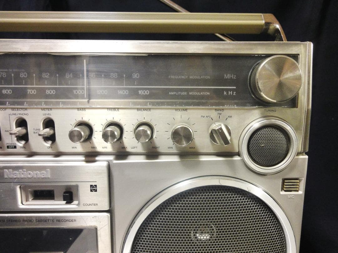 ♪昭和銘機 整備ラジカセ National Disco MAC　RX-5500