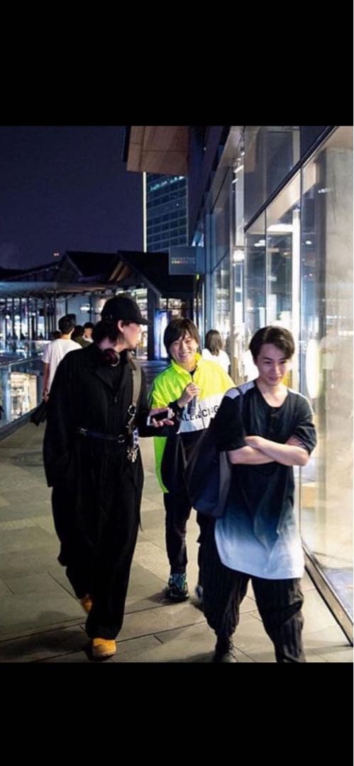 野田洋次郎着用yohji yamamoto POUR HOMME ジャンプスーツ