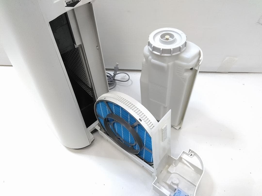 SHARP 加湿空気清浄機 KC-N500Y-W プラズマクラスター 21年製△