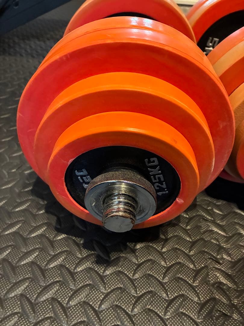 名古屋市引取60㌔IROTEC ダンベル30×2個セットインクラインベンチ付き