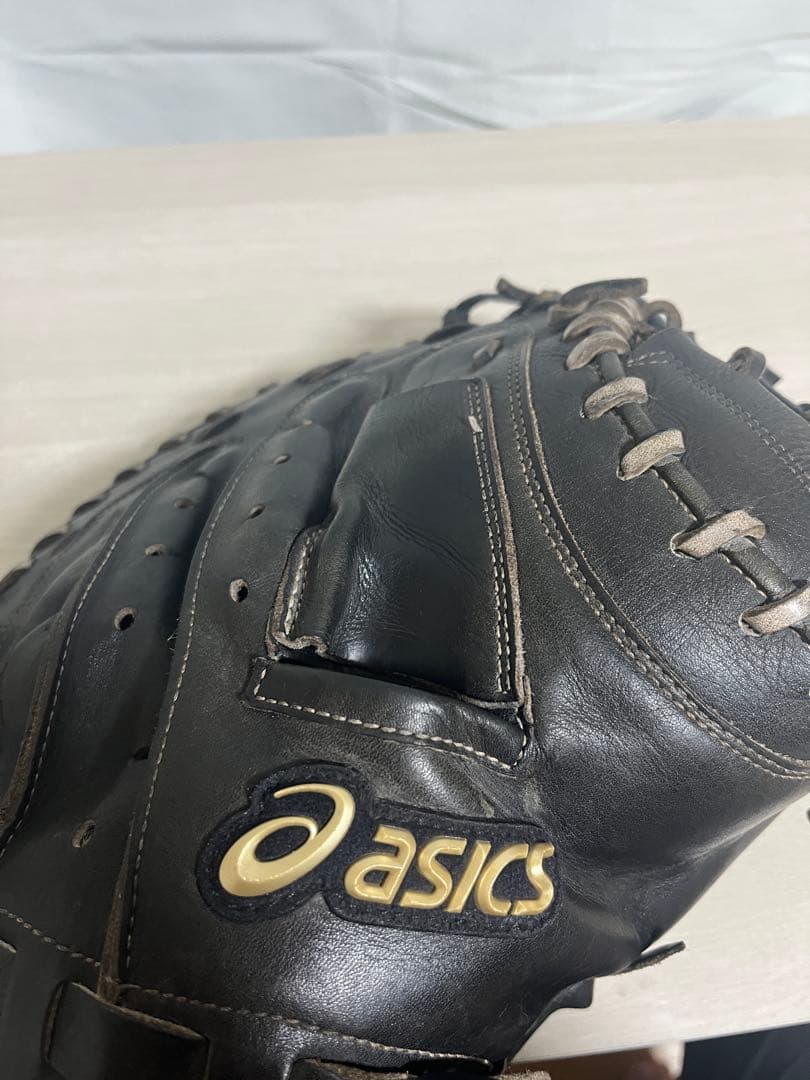 アシックス ゴールドステージ 硬式 キャッチャーミット スピードテックQR 和牛