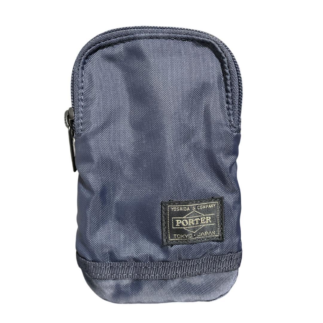 【美品】PORTER ポーター フラッシュ ショルダーポーチ 肩掛け