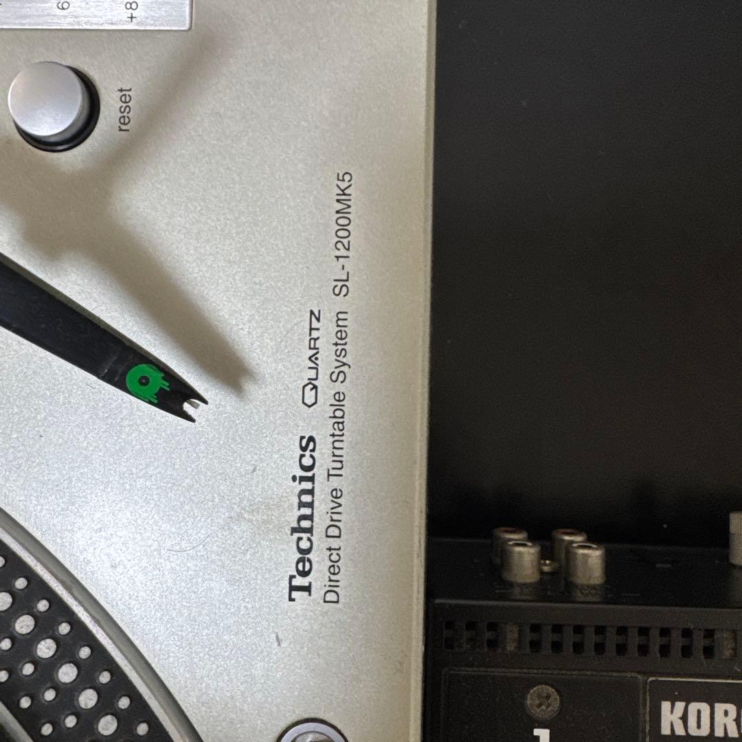 【お値下げしました】Technics SL-1200MK5 ターンテーブルセット