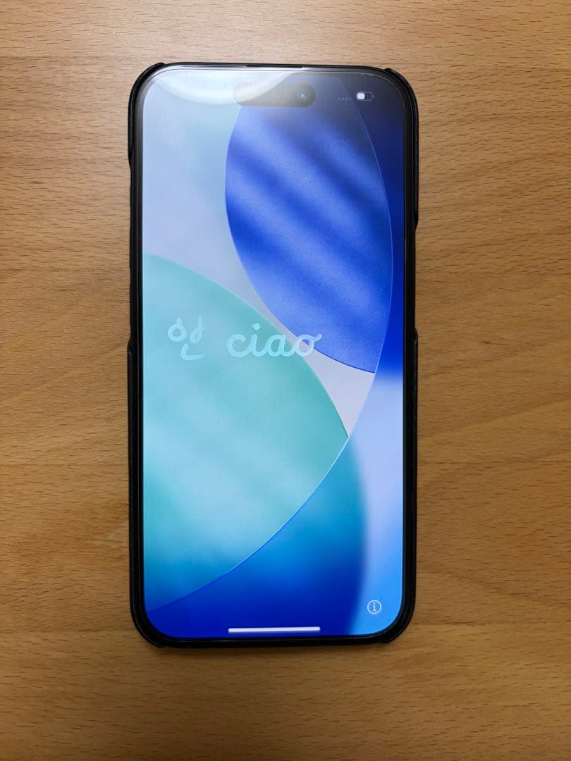 iPhone15 128GBブラック 本体　SIMフリー　ios26 残債無し