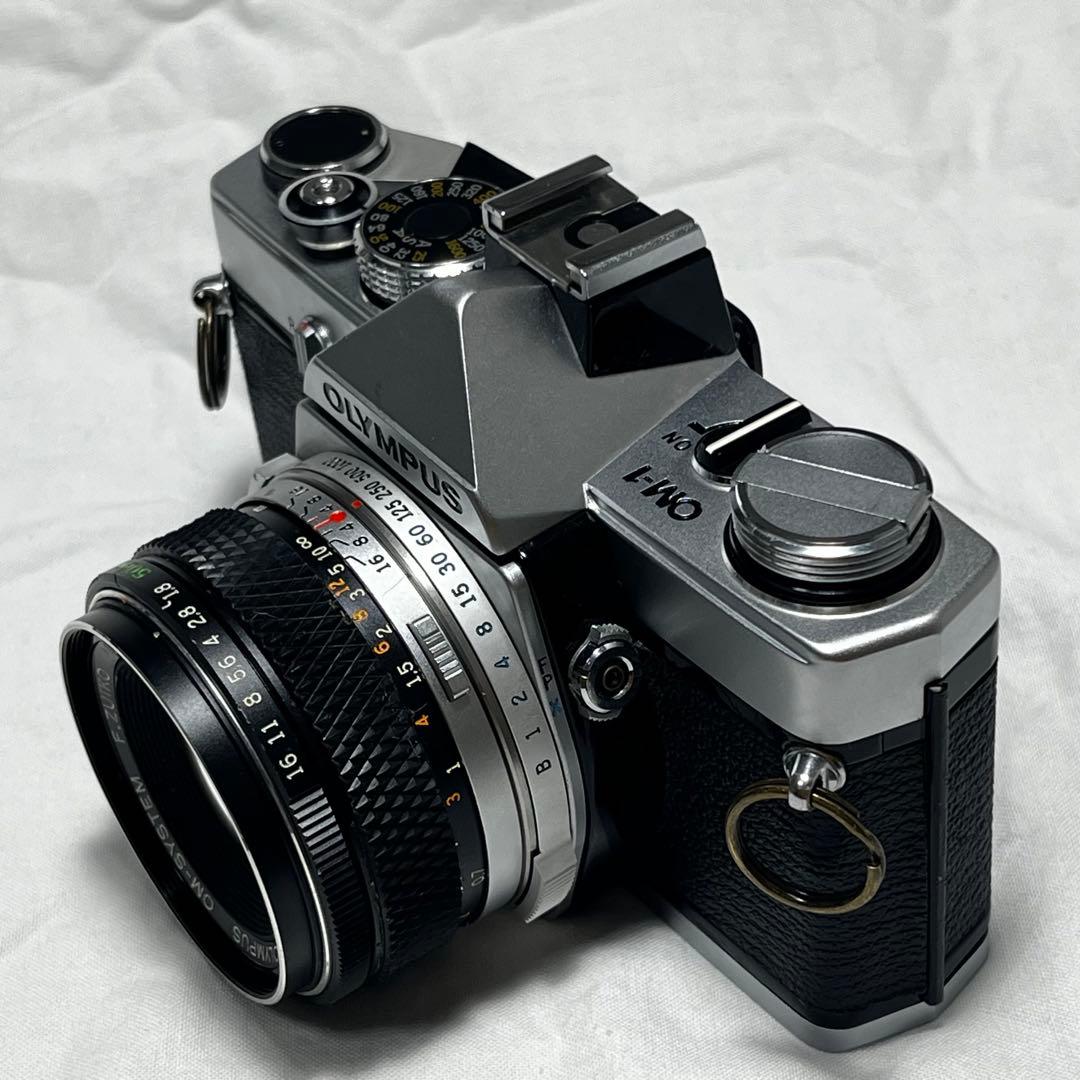 整備済 オリンパス OLYMPUS OM-1 F.ZUIKO F1.8 50mm