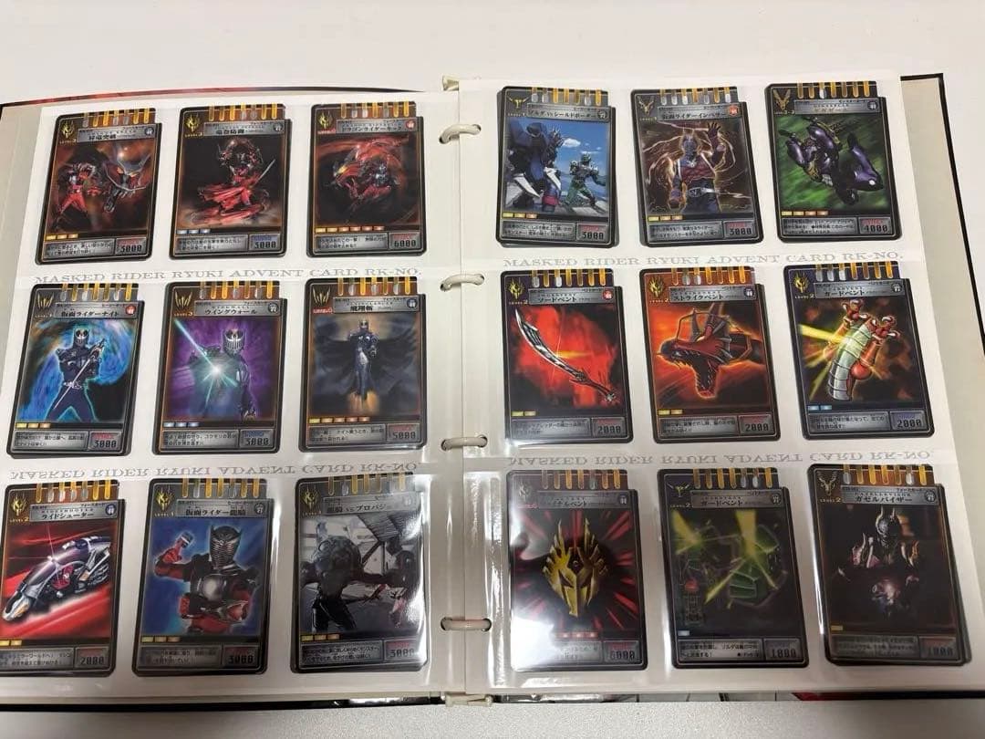 仮面ライダー龍騎 コンプリート カード ファイル アドベントカード