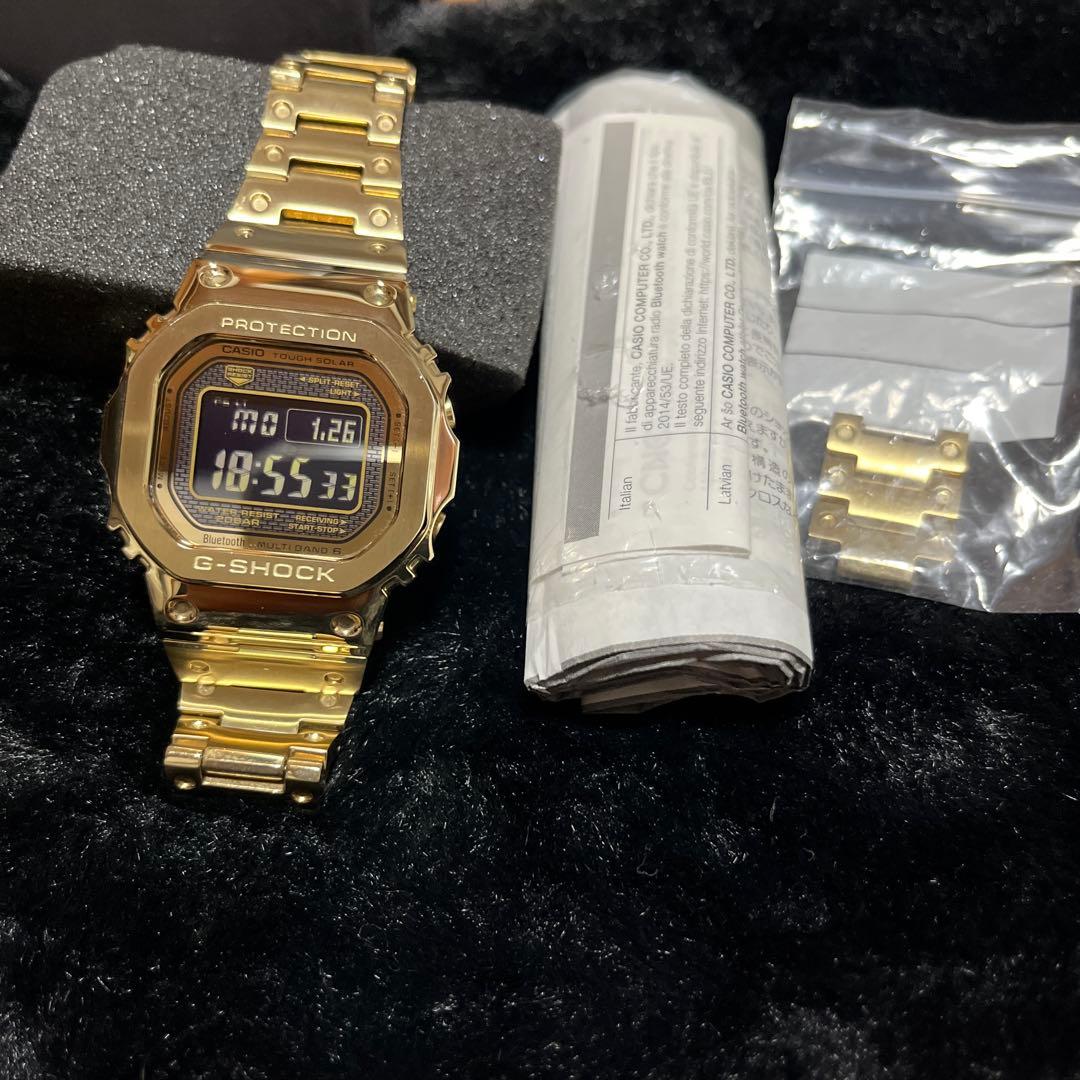 G-SHOCK ゴールド デジタル腕時計 GMW-B5000GD-9JF