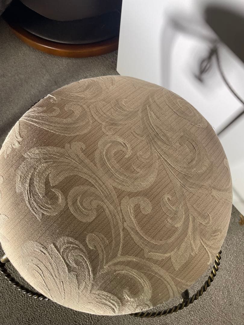 アンティーク調 猫脚コンソールテーブル＆スツール シャビーシック クラシック家具