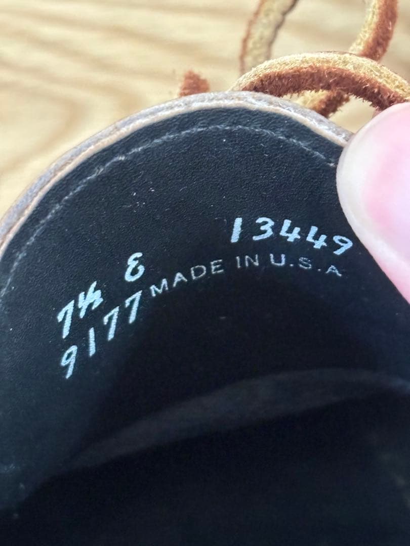 Redwing レッドウィング デッキシューズ　ネイビー