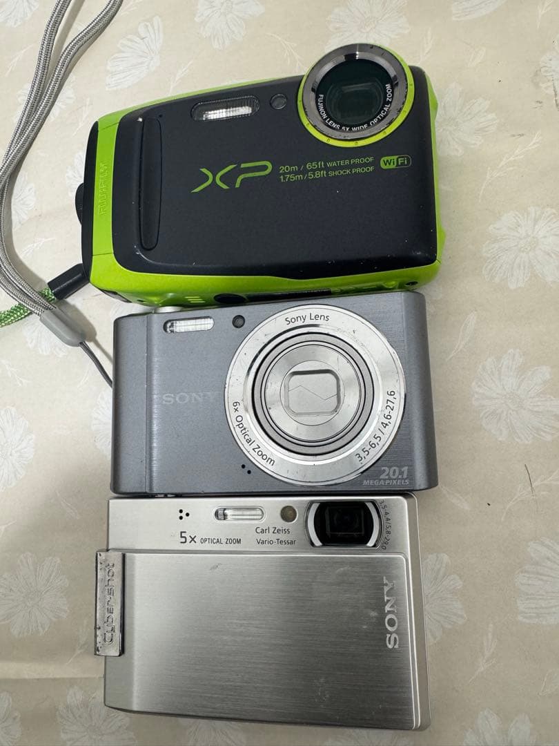 N*r様 デジカメ3台まとめ売り 動作確認