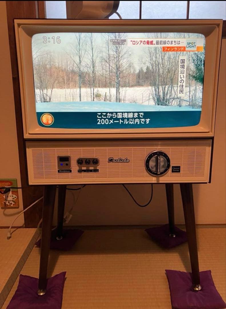 ドウシシャ20V型液晶テレビ ヴ昭和レトロVT203-BR
