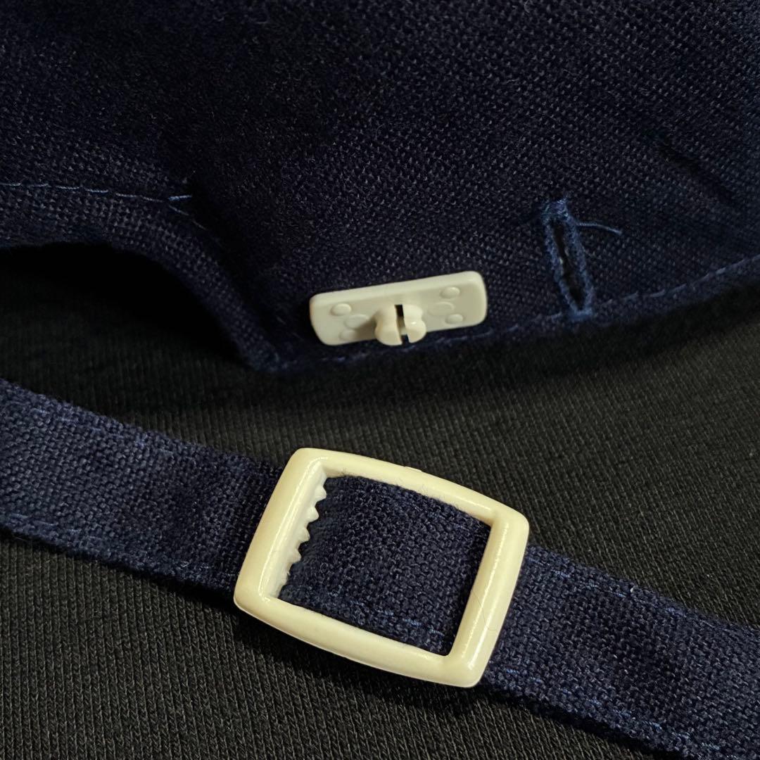 80s old adidas デサント製 キャップ トレフォイルロゴ アディダス