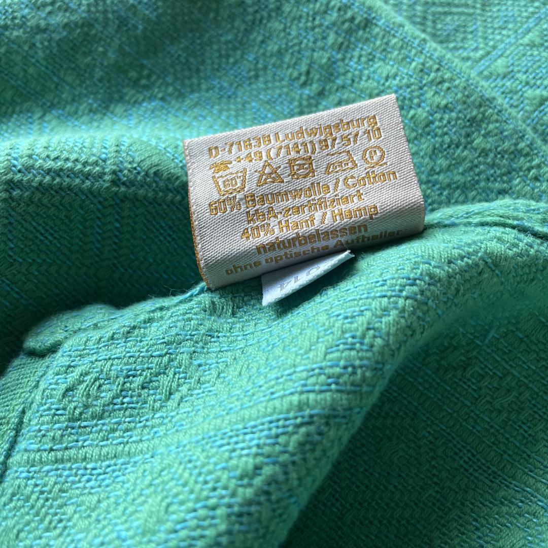 Didymos ベビーラップ　プリマ　ターコイズヘンプ　サイズ３