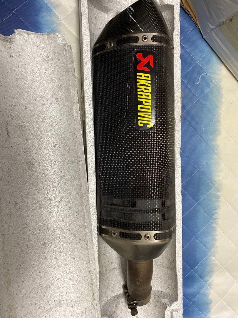AKRAPOVIC カーボンファイバー マフラー ninja250