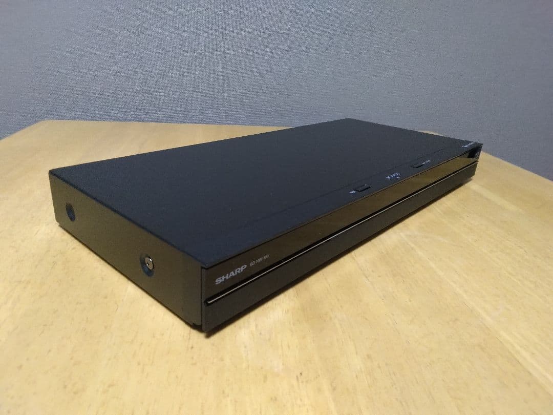 SHAPR AQUOSブルーレイレコーダ NW1100 2番組同時録画　保証付き
