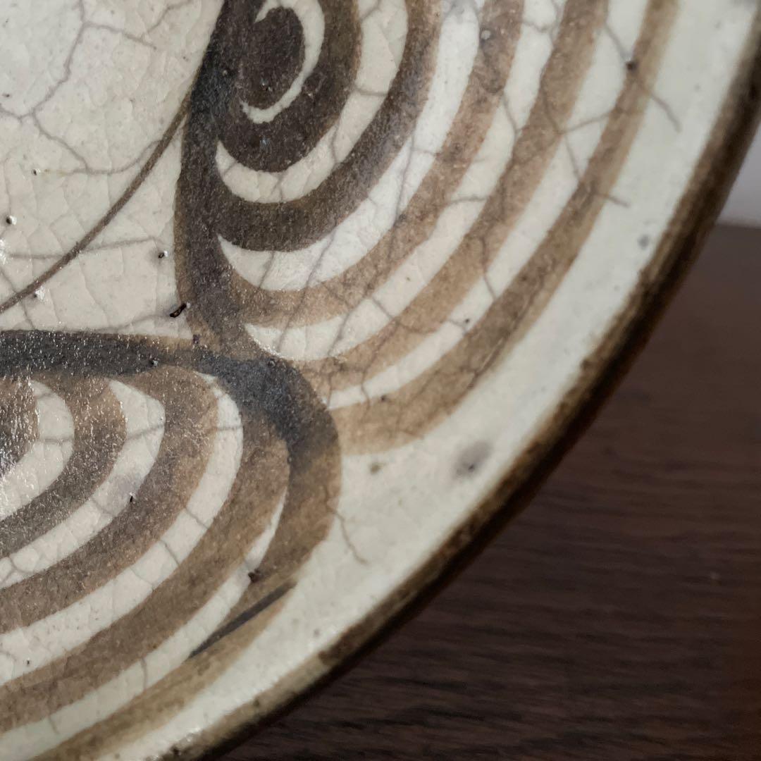 瀬戸　馬の目皿　大皿　皿